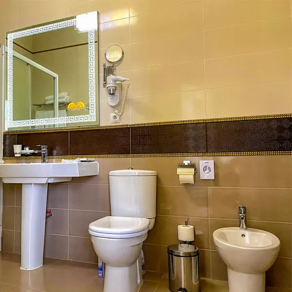 Номер Посольский люкс в санатории Целебный Нарзан в городе Кисловодске - фотография