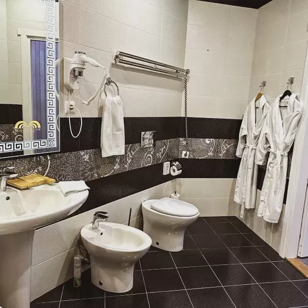 Номер Серебряный люкс в санатории Целебный Нарзан в городе Кисловодске - фотография