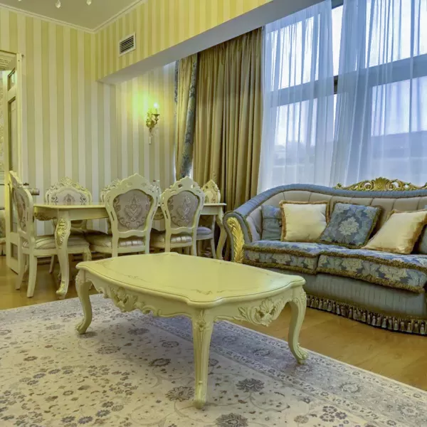 Номер Золотой люкс в санатории Целебный Нарзан в городе Кисловодске - фотография