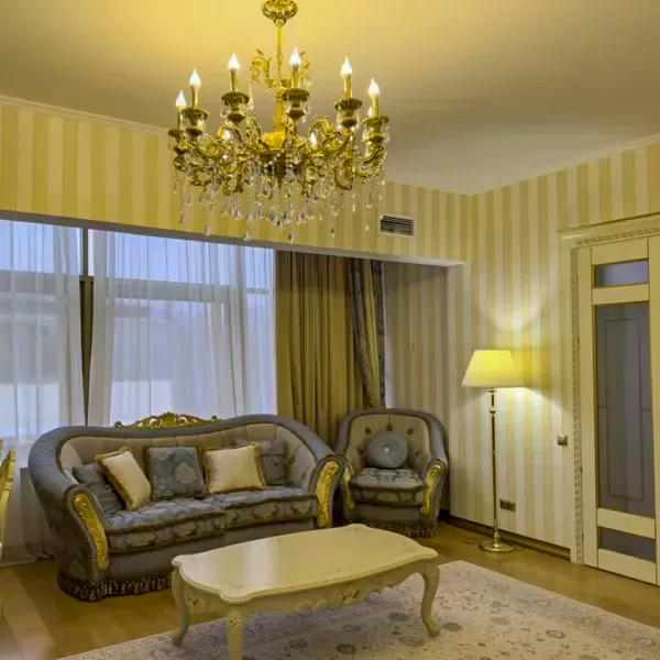 Номер Золотой люкс в санатории Целебный Нарзан в городе Кисловодске - фотография