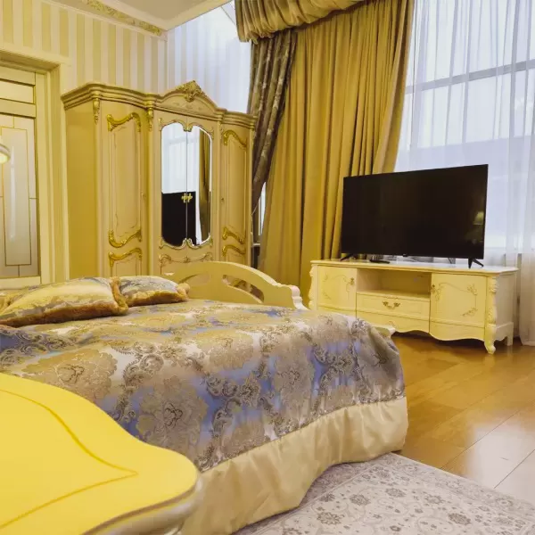 Номер Золотой люкс в санатории Целебный Нарзан в городе Кисловодске - фотография