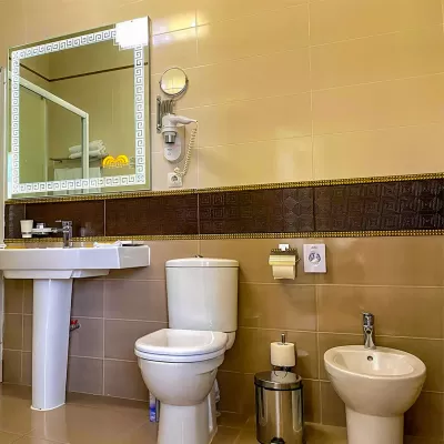 Номер Посольский люкс в санатории Целебный Нарзан в городе Кисловодске - фотография