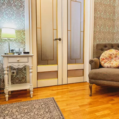 Номер Прованский люкс в санатории Целебный Нарзан в городе Кисловодске - фотография