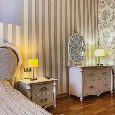 Номер Романтический люкс в санатории Целебный Нарзан в городе Кисловодске - фотография