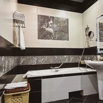 Номер Серебряный люкс в санатории Целебный Нарзан в городе Кисловодске - фотография