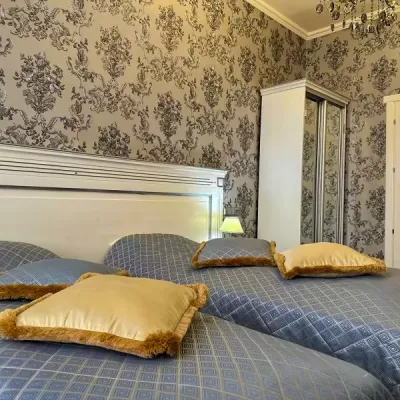 Номер Серебряный люкс в санатории Целебный Нарзан в городе Кисловодске - фотография