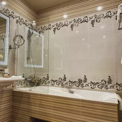 Номер Серебряный люкс в санатории Целебный Нарзан в городе Кисловодске - фотография