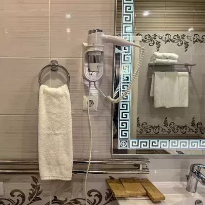 Номер Серебряный люкс в санатории Целебный Нарзан в городе Кисловодске - фотография