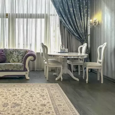 Номер Серебряный люкс в санатории Целебный Нарзан в городе Кисловодске - фотография