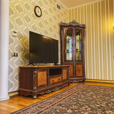 Номер Синдика люкс в санатории Целебный Нарзан в городе Кисловодске - фотография