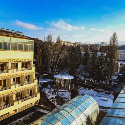 Номер Синдика люкс в санатории Целебный Нарзан в городе Кисловодске - фотография