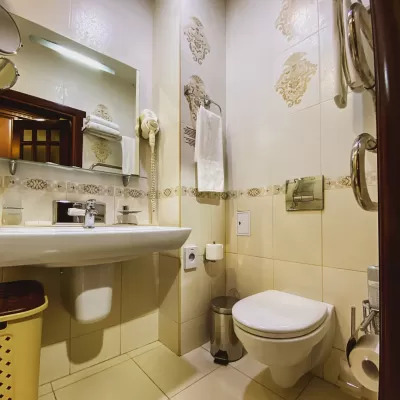 Номер Стандарт комфорт в санатории Целебный Нарзан в городе Кисловодске - фотография