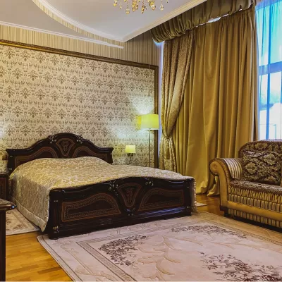 Номер Студия люкс в санатории Целебный Нарзан в городе Кисловодске - фотография