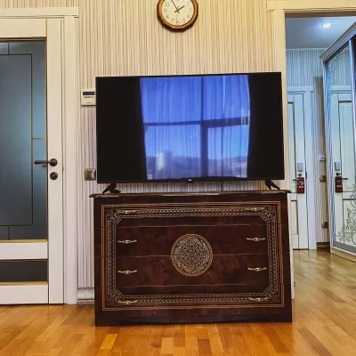 Номер Студия люкс в санатории Целебный Нарзан в городе Кисловодске - фотография