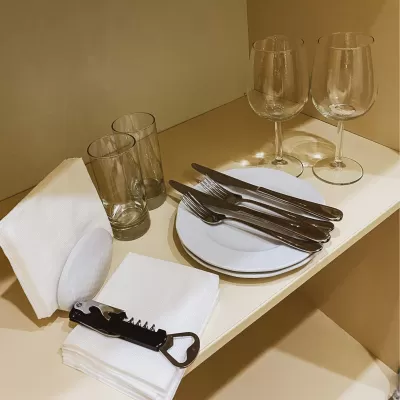 Номер Студия люкс в санатории Целебный Нарзан в городе Кисловодске - фотография