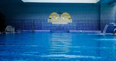 Бассейн в санатории «Целебный Нарзан» в г. Кисловодске - фотография